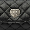 Sac à main femme bandoulière 048g 01 noir caviar