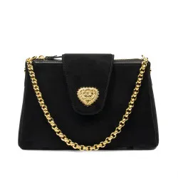 Sac à main pour femme 051g noir camoscio