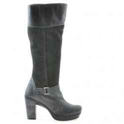 Bottes femme 3234 anthracite