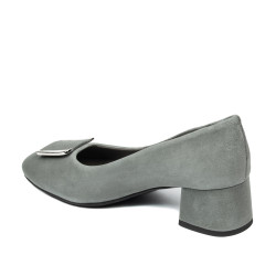 Chaussures élégantes femme 1321 gris velours