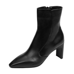 Bottes à talon femme 1408 noir
