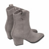 Bottes à talons femme 1411 nubuck sable