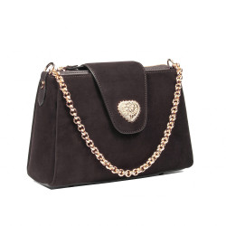 Sac à main femme bandoulière 051g camoscio marron