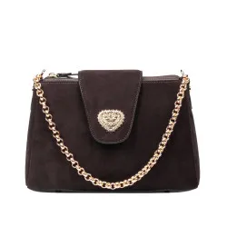 Sac à main femme bandoulière 051g camoscio marron