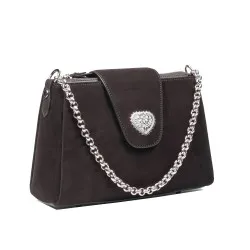 Sac à main femme épaule 051g 01 café camoscio