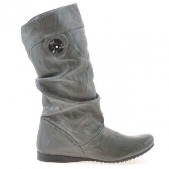 Bottes femme 257 crêpe gris