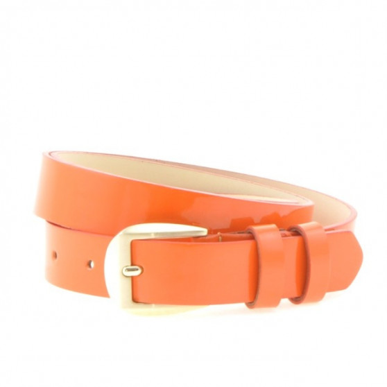 Ceinture femmes 01m vernis orange Ceinture femmes 01m vernis orange