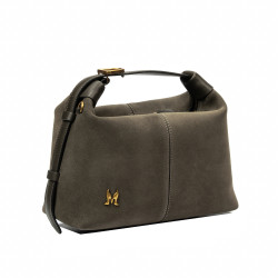 Sac à main pour femme 037-1g en suède olive