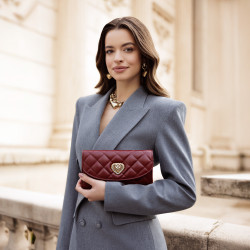 Sac à main pour femme 048g bordeaux lifestyle