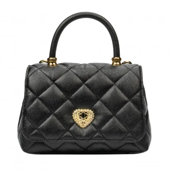 Sac à main pour femme bandoulière 049g noir caviar