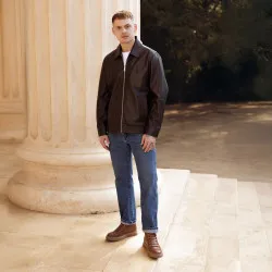 Bottes homme 4152 marron combiné lifestyle