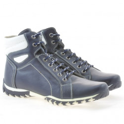 Bottes hommes 460 indigo+blanc