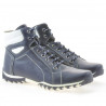 Bottes hommes 460 indigo+blanc