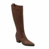 Botte à talon femme 1412 biz chocolat