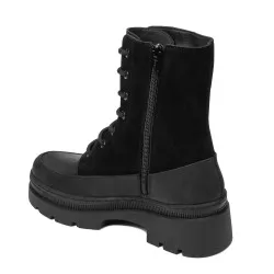 Bottes femme 3419 combiné noir velours