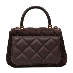 Sac à main femme bandoulière 049g camoscio coffee