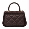 Sac à main femme bandoulière 049g camoscio coffee