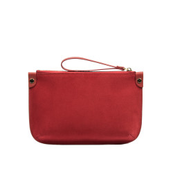 Sac à main femme 211g daim rouge