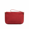 Sac à main femme 211g daim rouge
