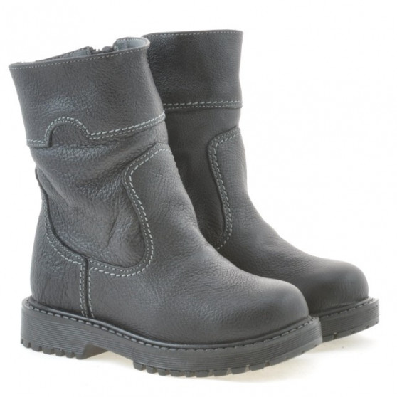Bottes enfants petites 27c noir