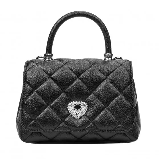 Sac à main femme d'épaule 049g 01 noir caviar