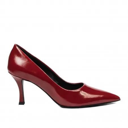 Chaussures élégantes femme 1359 vernis rouge