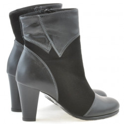 Bottes femme 1134 noir antilope combiné