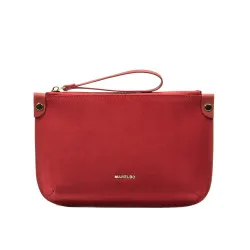 Sac à main femme 211g daim rouge
