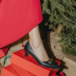 Chaussures élégantes femme 1358 noir lifestyle