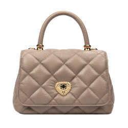 Sac à main femme à bandoulière 049g nude caviar