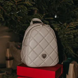 Sac à dos femme 307g rose poudré lifestyle