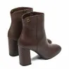 Bottes à talons femme 1407 café