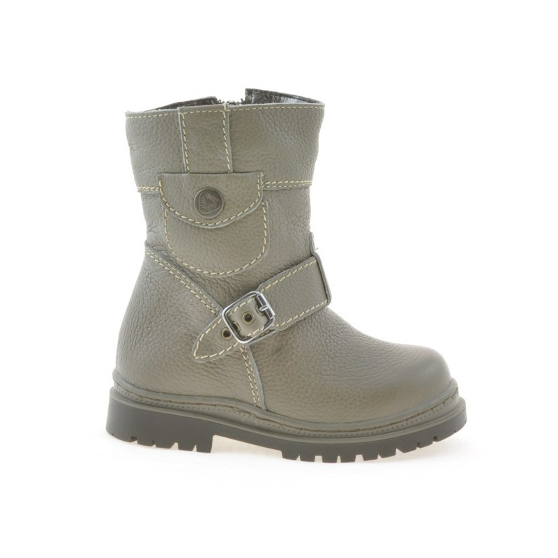 Bottes enfants petites 22c biz kaki