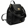 Sac à dos femme 308g cuir noir