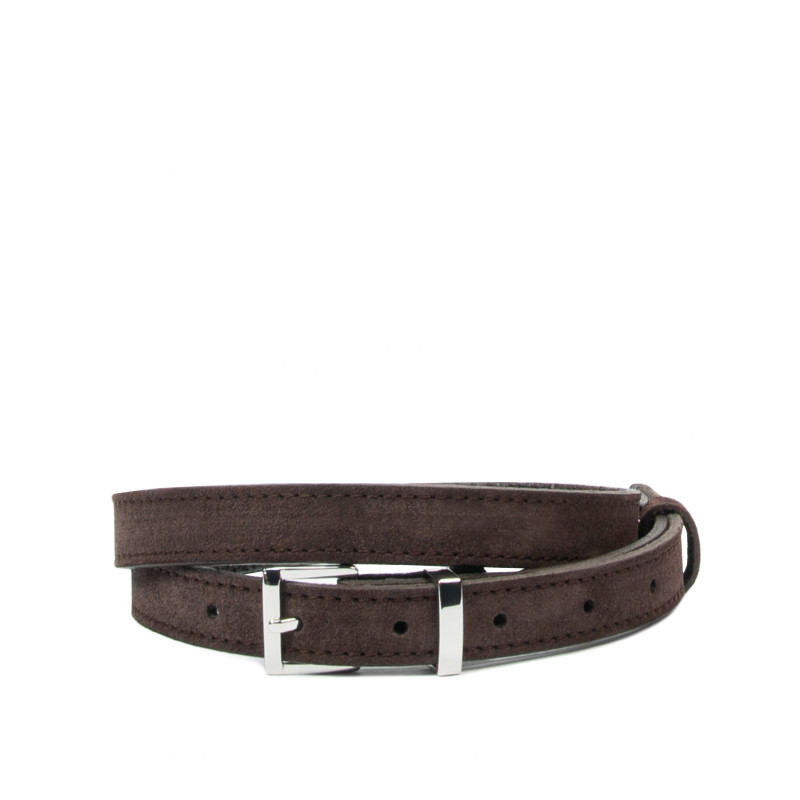 Ceinture femme 44-1mc café velours