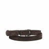 Ceinture femme 44-1mc café velours
