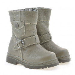 Bottes enfants petites 22c biz kaki