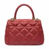 Sac à main femme bandoulière 049g rouge saffiano