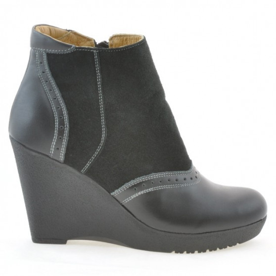 Bottes femme 3268 noir combiné Bottes femme 3268 noir combiné