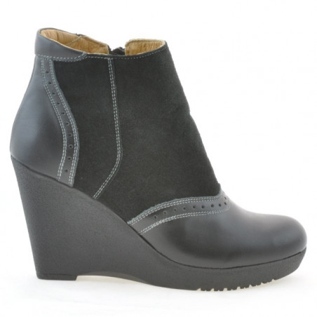 Bottes femme 3268 noir combiné