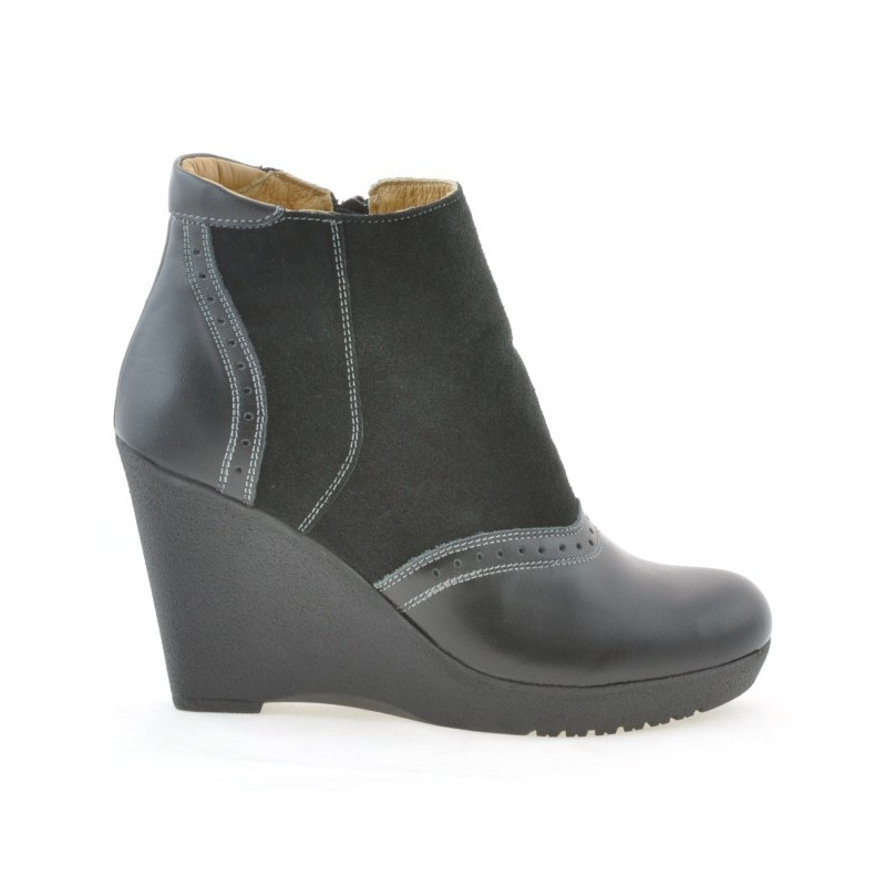 Bottes femme 3268 noir combiné