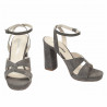 Sandales femme 1347 sable velours