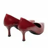 Chaussures élégantes femme 1359 vernis rouge