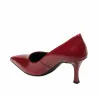 Chaussures élégantes femme 1359 vernis rouge