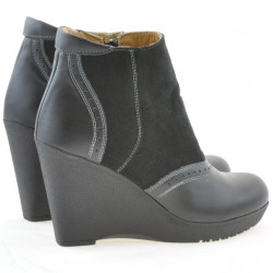 Bottes femme 3268 noir combiné