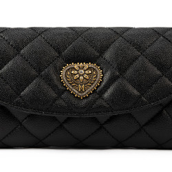 Sac à main femme bandoulière 048g noir caviar