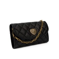 Sac à main femme bandoulière 048g noir caviar