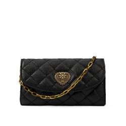 Sac à main femme bandoulière 048g noir caviar