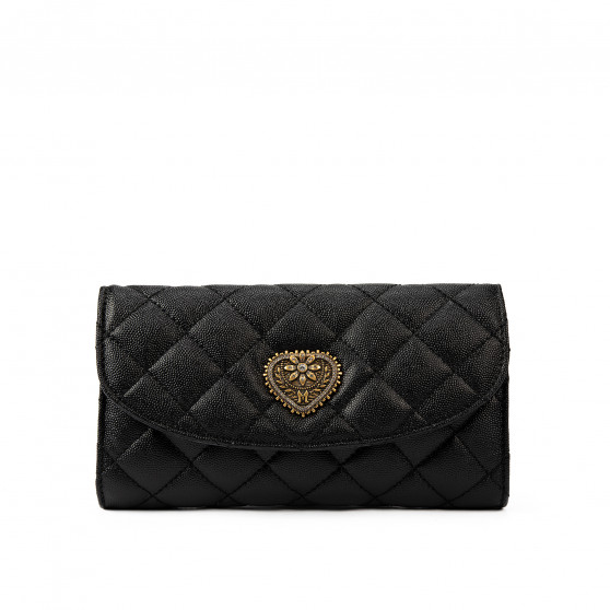 Sac à main femme bandoulière 048g noir caviar