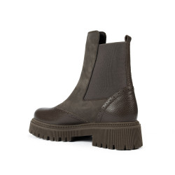 Bottes femme 3390 kaki combiné